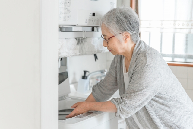 洗濯代行を必要とする高齢者や体力的に制約がある人