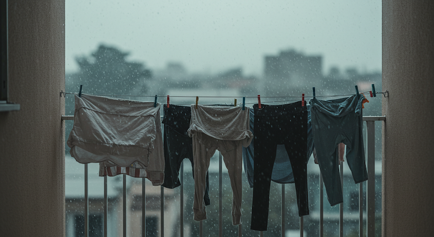 ベランダに干すのはもう古い？天気に振り回されない洗濯スタイルを考える