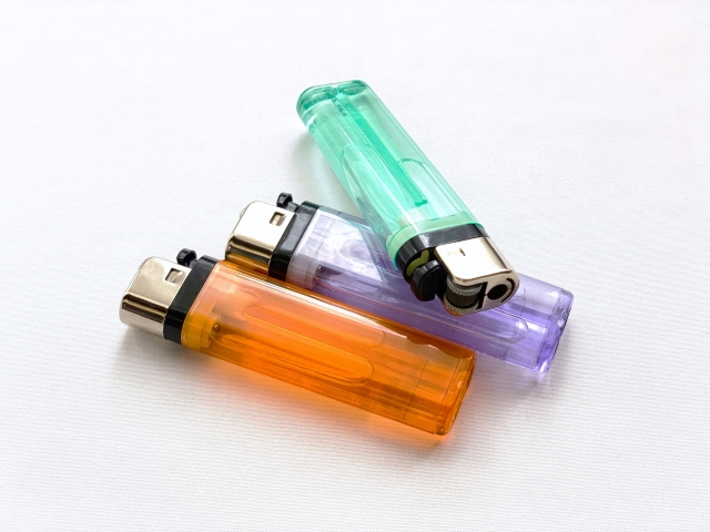 ライター混入によるトラブル事例