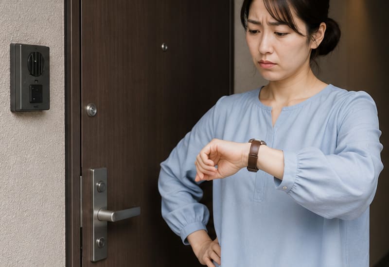 洗濯代行A社の配送品質