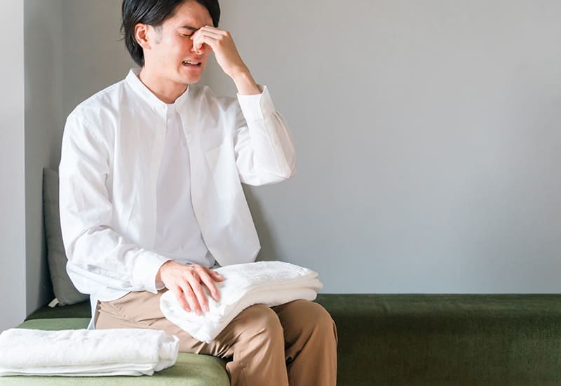 洗濯代行A社の洗濯・乾燥
