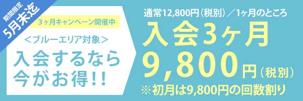 3カ月キャンペーン