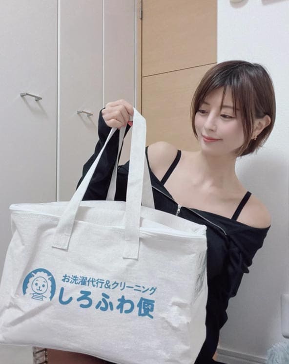 洗濯代行しろふわ便のご利用イメージ