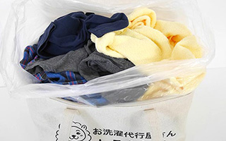 宅配洗濯代行の流れ